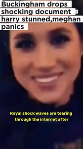 Buckingham drops shocking document harry stunned,meghan panics #meghan #princeharry | Sawyer Lester
