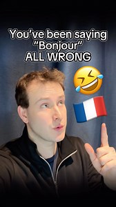 40K views · 1.5K reactions | How we ACTUALLY pronounce “Bonjour” in French 藍 #French #LearnFrench #FrenchLesson #Français | Chase In French | Facebook