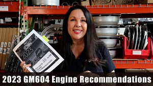 14 reactions |  Exciting news: The 2023 GM604 Engine Recommendations...