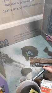 Shower mortar pan repair 👊🤩👍⭐️😊🌟👊 ARDEX Americas #diy #homeimprovement #bathroomremodel #tile #facebookreels #shower #bahtroomdesign #bathroomremodelingteacher | Bathroom Remodeling Teacher