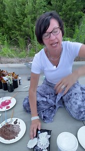 Getting creative with spackling paste. | The Shabby Tree