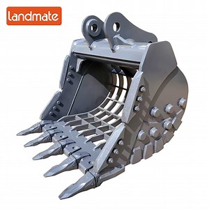 [Hot Item] High Frequency Excavator Skeleton Screening Bucket Vibrating Screen Bucket Professional Manufacturer