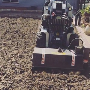26 reactions | Need to prep some turf? Get yourself a Rotary Tiller, like Quality Landscape Construction! It will turn the toughest ground into a beautiful garden bed or ready for sod and turf. | Kanga Loaders | Facebook