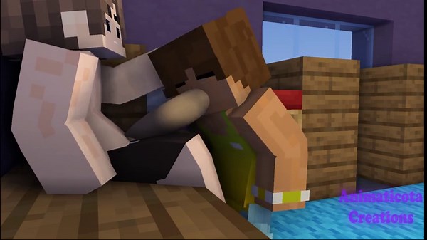 Our Secret College Club / Minecraft гей порно