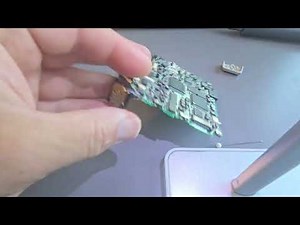 Sony Minidisc MZ-R55 battery contact cleanup