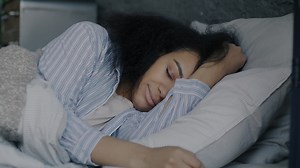 Woman Sleeping in Bed | Premium Stock Video Footage