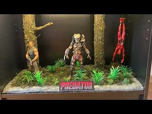Neca Predator Jungle Hunter Diorama