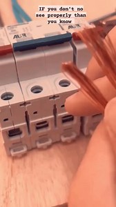 MCB Cable installation. #MCB #Breaker #electrician #electricalwork #technician # | Power Plant- Electrical Engineering