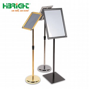 [Hot Item] Snap Frame A4 / A3 Pedestal Sign Holder Menu Stand Telescopic Station Poster
