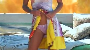 Horny Petite Kimberly Kato Loves Being Alone Warming Up The Action On The Couch