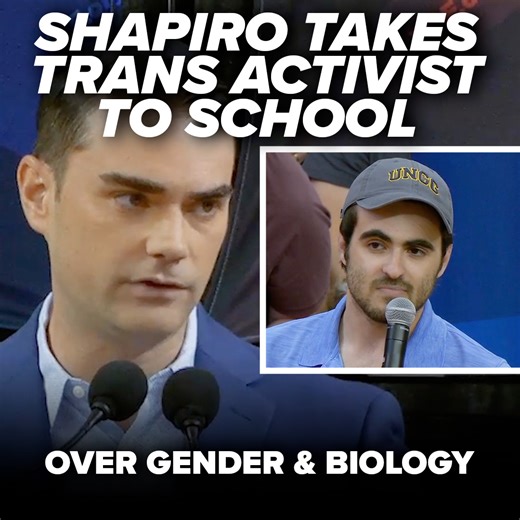 Biology is reality, and denying reality will only make life worse. | Young America's Foundation