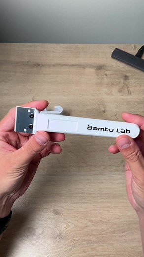 3D Printed Bambu Scraper Grip | DIY with BambuLab