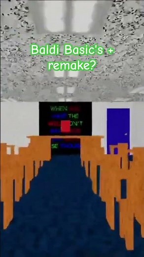 Baldi Fangame In Unity 🤖