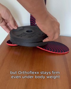 The OrthoFlexx™ Orthotics are designed with great arch support for flat feet & Plantar Fasciitis. ✅ Provide firm arch support ✅ Improve alignment and stability ✅ Relieve the pain caused by pronation and Plantar Fascia Get yours ➡️ https://orthoflexx.com/orthotics | OrthoFlexx