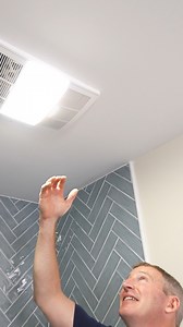 Broan Heater Vent Fan 🔥🔥 You won't regret installing one of these 😃 Check out my lateset course - The Hydroblok Curbless Shower Course for step-by-step installation guidance 👍 One-time payment, that's it 👊 https://bit.ly/3ysgWJC #diy #homeimprovement #bathroomremodel #bathroomremodelingteacher | Bathroom Remodeling Teacher