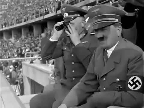 Hitler tweaking on Meth at the 1936 Olympics