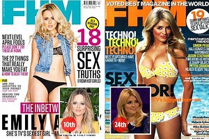 Emily Atack beat Holly Willoughby in FHM 100 Sexiest Women by 14 places