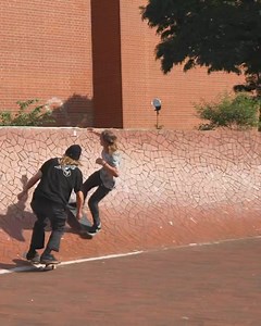 Doubles from the brothers Kanaan Dern 🤝 Dalton Dern at the Red Banks! 🧱 Full Road To Wacken edit now playing on Thrasher Magazine site. #FallenFootwear | Fallen Footwear