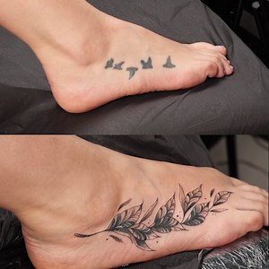 Amazing Tattoo Fixing! Thanks for watching! Please be aware that this video is for entertainment purposes only and techniques shown should not be attempted at home! | Hungry Panda