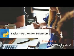 Les bases du langage Python