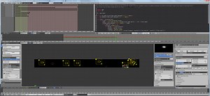 Particle tracking with Blender