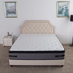 [Hot Item] China Factory Luxury Memory Foam and Pocket Spring Mattress in a Box
