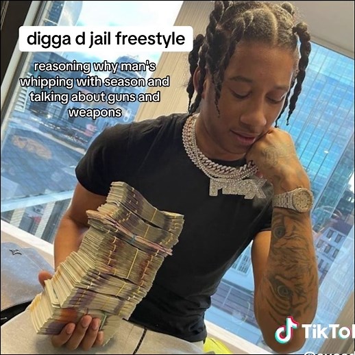 Digga D's Powerful Jail Freestyle