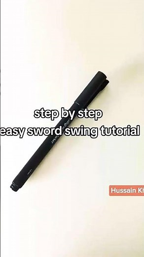 step by step easy sword swing#tutorial 🔥