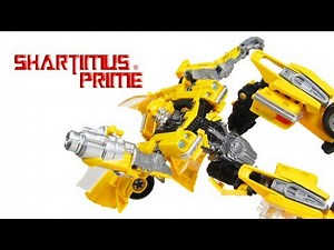 Transformers Bumblebee Studio Series 2007 Movie Hasbro 1977 Camaro Action Figure Toy Review