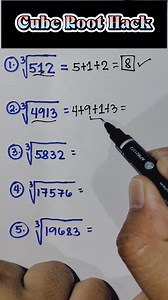 443K views · 12K reactions | Basic Math Review: Cube Root Hack || Fraction with Positive and Negative Exponent #MathTutor #roadto100MViews #mathematicstutorial #sharingiscaring #SimpleMathematics | Mathematics Tutorial | Facebook