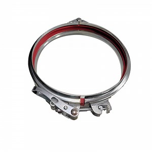 [Hot Item] Adjustable 80mm - 600mm Quick Release Pipe Clamp Steel Level Lock Ring Clamp