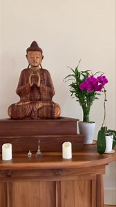 Stillness returns to the Retreat Center meditation hall after the hustle and bustle of the retreat closing today. 🌺 | Insight Meditation Society