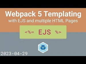 Webpack 5 Templating with EJS and multiple HTML Pages
