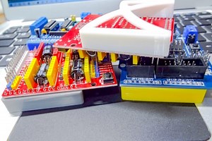 Arduinoシールド用のピンヘッダーガードを作ってみました！【STLデータ公開】