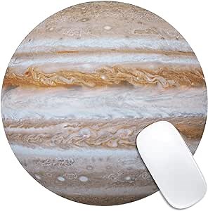 Astro Series Round Mouse Pad: wiuwiuwiu Office & Home Desk Accessories Bowl Pads | Non-Slip & Easy Cleaning Mouse Pad Suitable for Women & Men | Best mat for Astro Interested Children