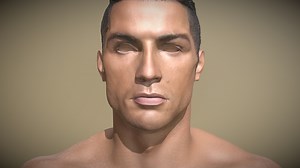 cristiano ronaldo - 3D model by Azzeddin.Art