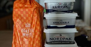 Lurpak butter compared to Aldi, Lidl and Morrisons own brands
