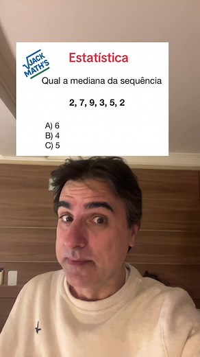 Bora de ESTATÍSTICA? Qual a resposta correta? 🚀🚀🚀SIGA MEU PERFIL #alunos #concursopublico #concurso #cursinho