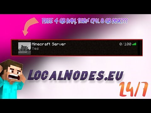 HOW TO GET FREE 24/7 MINECRAFT/FIVEM/DISCORD HOSTING FOR COMPLECTLY FREE??? - LocalNodes.eu