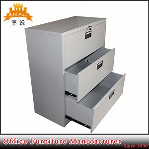 [Hot Item] Knock Down Furniture Durable 3 Drawer Metal Filing Cabinet