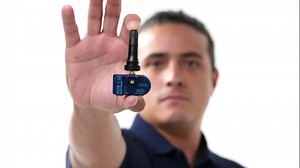 MORESENSOR Compact PRO Series 433MHz TPMS Tire Pressure Sensor | Preprogrammed for Select 70+ American Brand Models | Replacement for 13598773 | Clamp-in | KX-S057