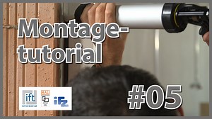 Fenster einbauen - Abdichtung mit Dichtstoffen (Silikon, PU etc.) | Montagetutorial 05