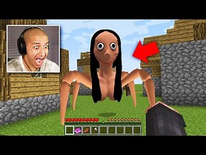 I FOUND SPIDER MOMO IN MINECRAFT!