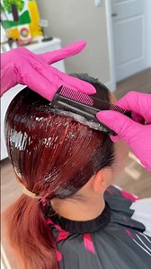 The World’s Slickest Slick 🤩 #asmr #hairtok #hairstyle #hair #haircare