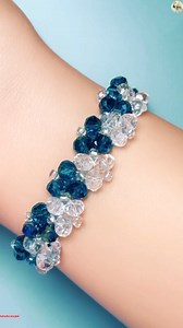 7.5K views · 159 reactions | DIY Beautiful Crystal Beads Bracelet Tutorial  #fbreelsfypシ゚viralシ #fbpost2025シ #foryoupageシforyou #viralpost2025シ #viralpost #followersreelsfypシ゚viralシfypシ゚viralシalシ #followersreels #viralreelschallenge #foryoupageシ #viewers #tranding | Wedding Decoration Ideas | Facebook