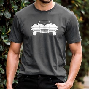 67 Corvette T-shirt: Classic Muscle Car Tee, Car Enthusiast Gift - Etsy