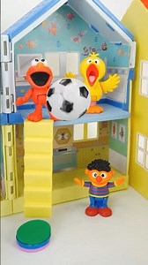 Satisfying Experience with Sesame Street Collection | Big Bird and Elmo Toys #short #funny