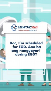 Masakit ang tyan? may acid reflux? Hirap lumunok? Heartburn? Ang EGD ang karaniwang procedure para maimbestigahan ang dahilan ng mga upper intestinal conditions na mga ito. #EGD #Surgery #SurgicalProcedure | Tagaytay Medical Center