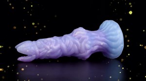 Ovipositor Eggs Sex Toy Silicone Hand-Propelled Dildo, Alien Dildo for Women Men Couples