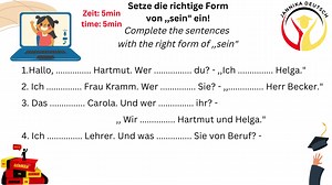 Your weekly homework! exercise solution Deine wöchentliche Hausaufgabe! Übung Lösung #Alemanha #languagelearning #alemaoparabrasileiros #easygerman #niemcy #deutschland🇩🇪 #deinsprachcoach #telc #goetheinstitut #alemania🇩🇪 #alemanha #alemania #Alemania #allemand #almanca #alemaoemcasa #alemão #aprenderaleman #deutschlernen🇩🇪 #learngermanonline #deutschkurs #learngermanwithme #deutschlernen #deutsch #germany #learngerman #german #Amazon #amazondeals #amazon | Jannika Deutsch